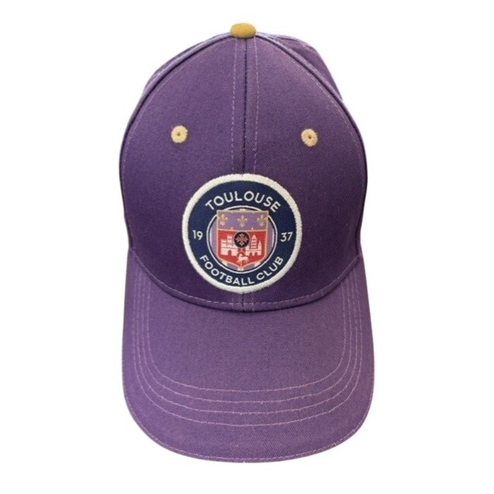 Toulouse Football Club Purple Cotton Baseball Cap Hat TFC Soccer 1937